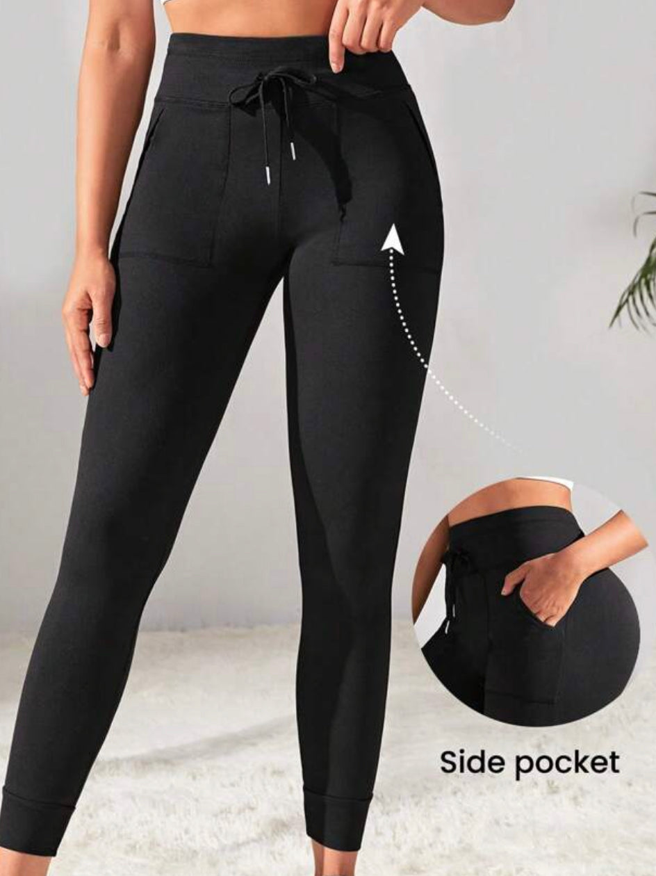 High Wasted Jogger Pants