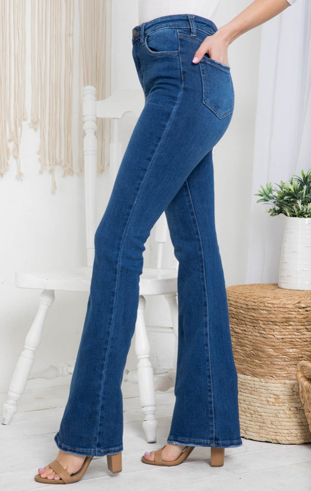 Flare Dark Denim Jeans