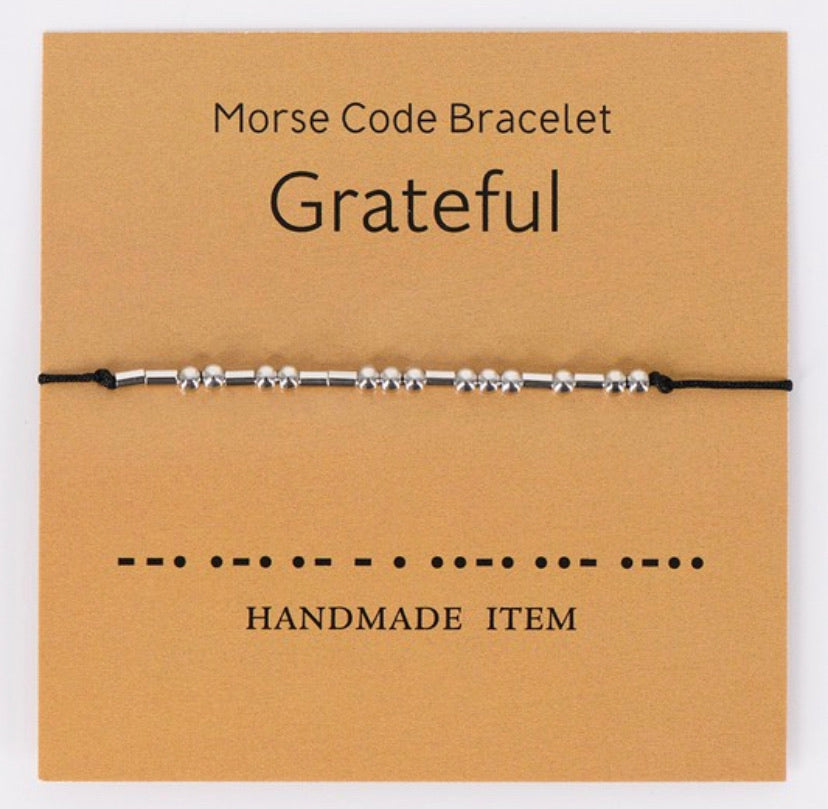 Morse Code Bracelets