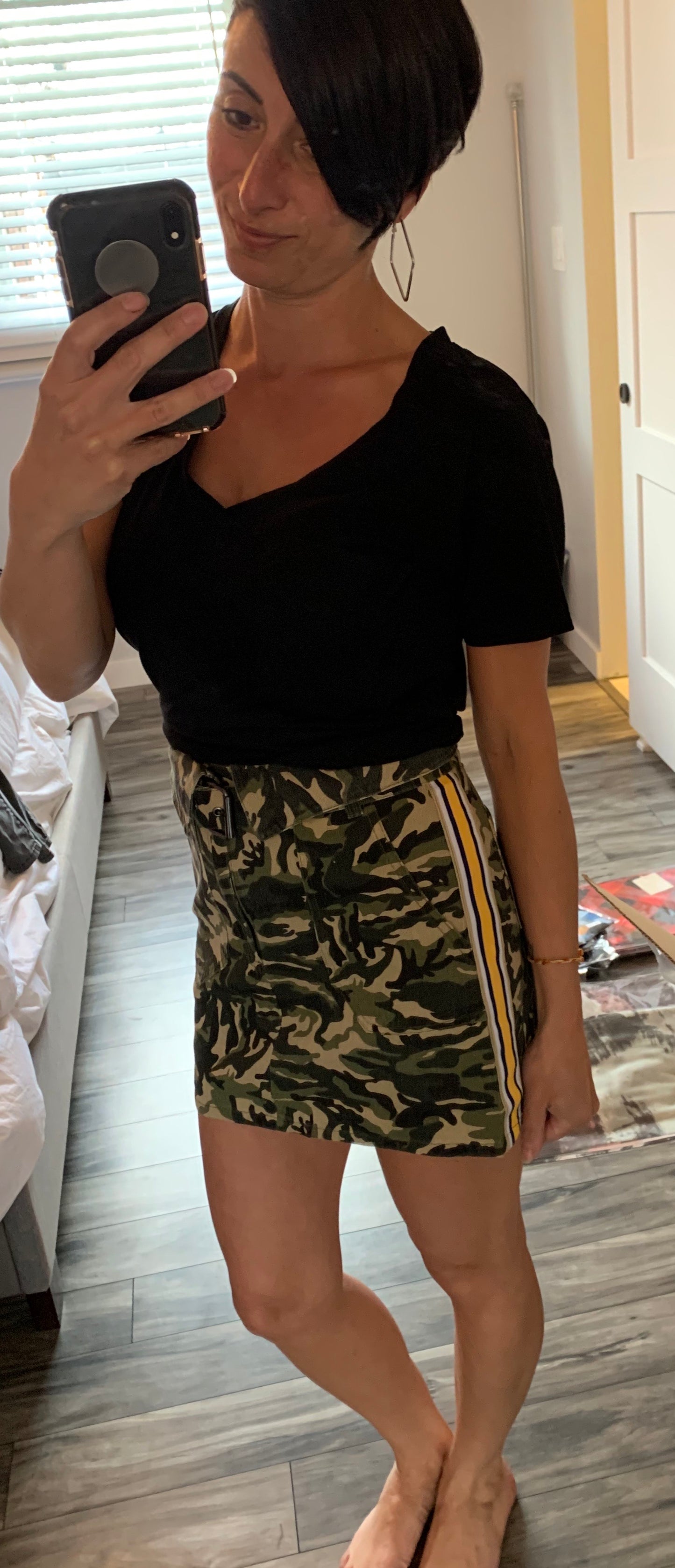 Olive Camo Skirt