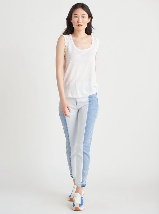 Dex-Colour Block Jeans