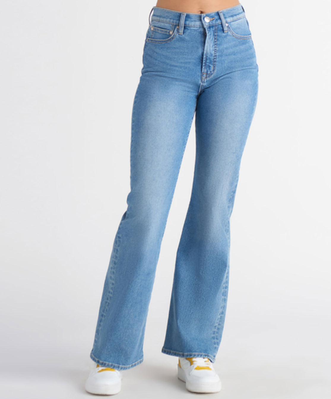 Dex Zoe High Rise Relaxed Bootcut Jean