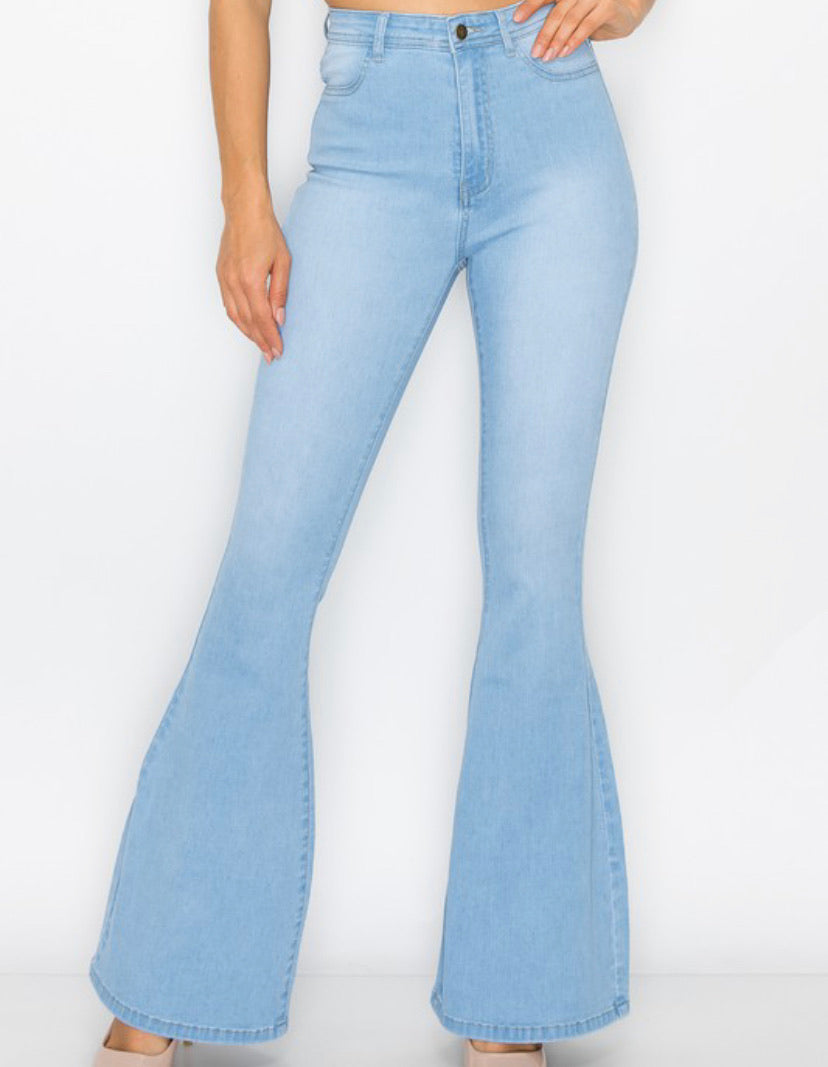 Light Bell Bottom Jeans