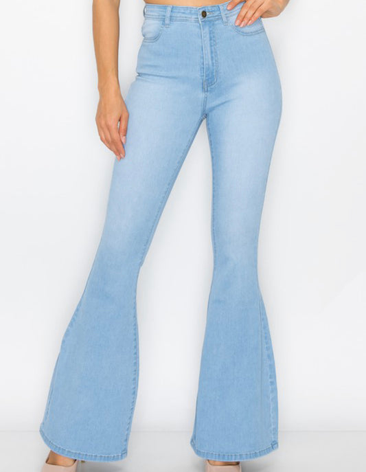 Light Bell Bottom Jeans