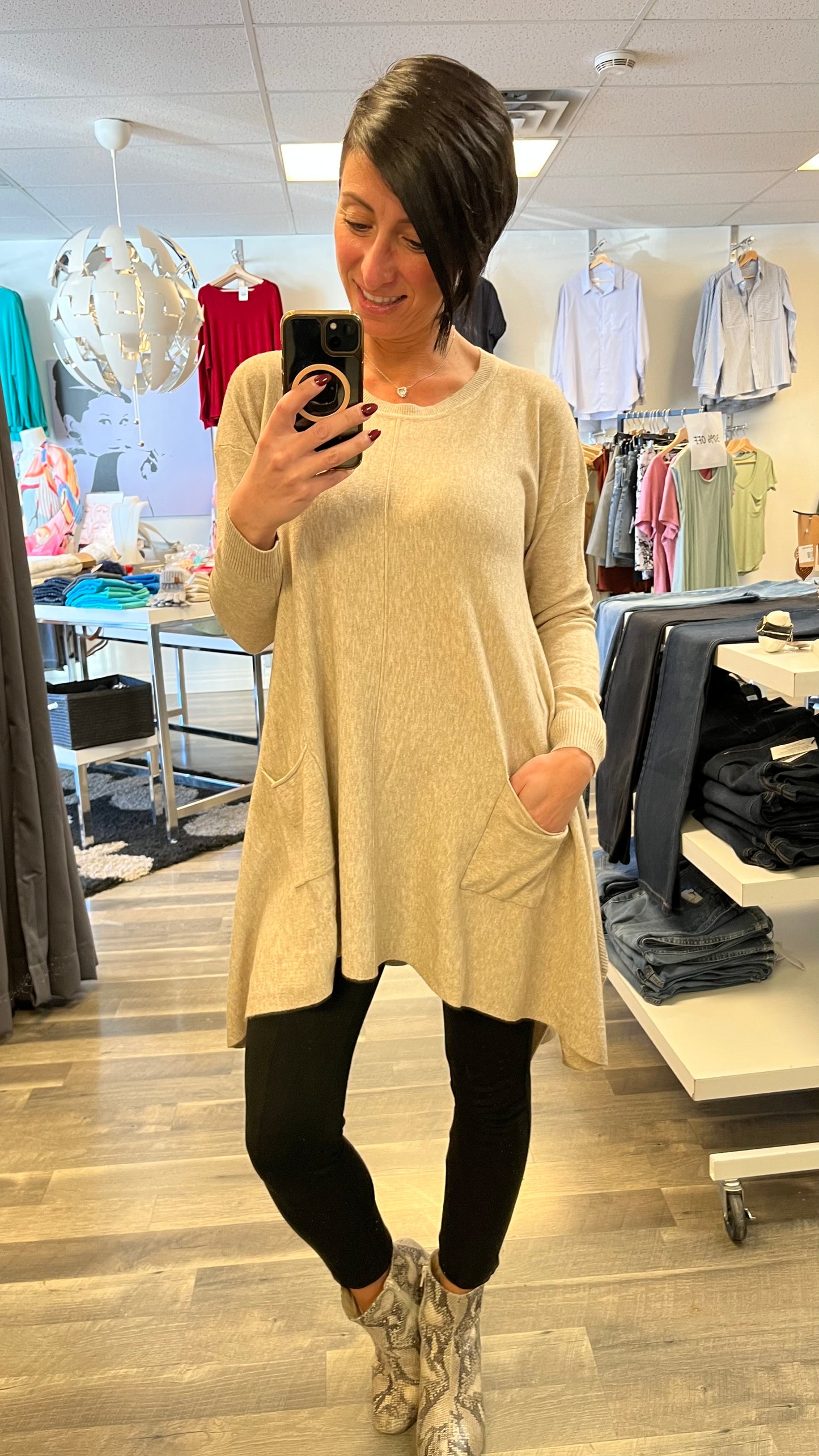 A-Line Tunic w/Pockets