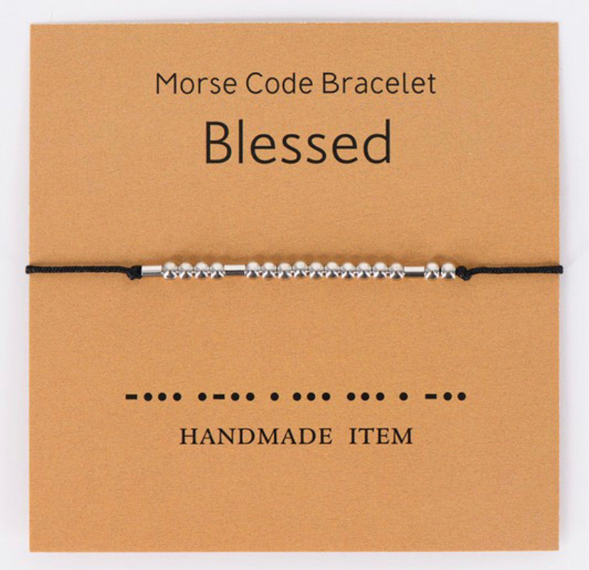 Morse Code Bracelets