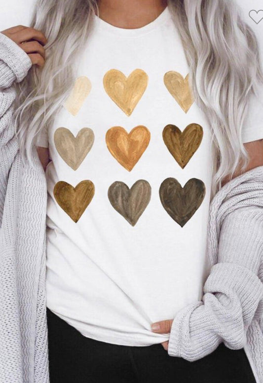 Be Kind Heart T- Shirt
