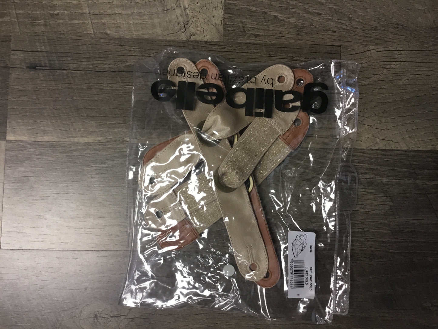 galibelle Light Gold Slip on Strap