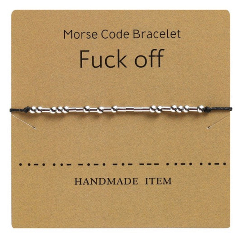 Morse Code Bracelets