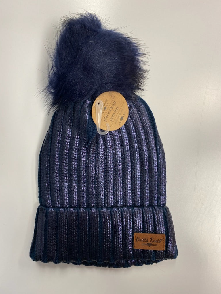 Britt’s Knits Pom Beanies