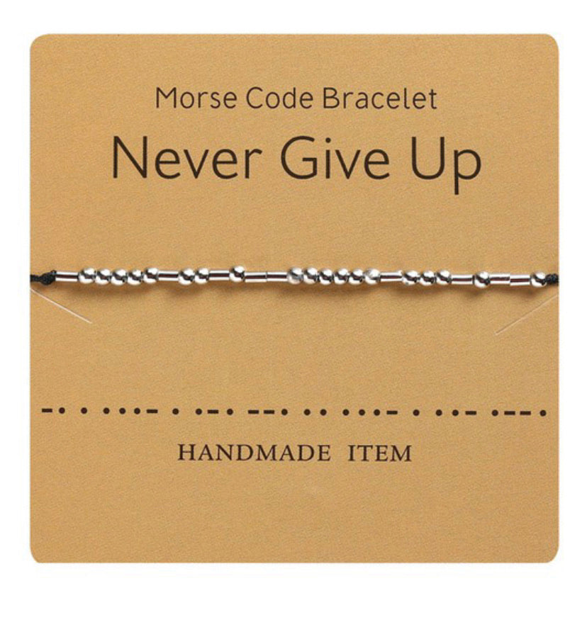 Morse Code Bracelets
