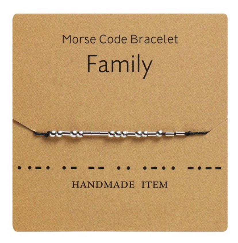 Morse Code Bracelets