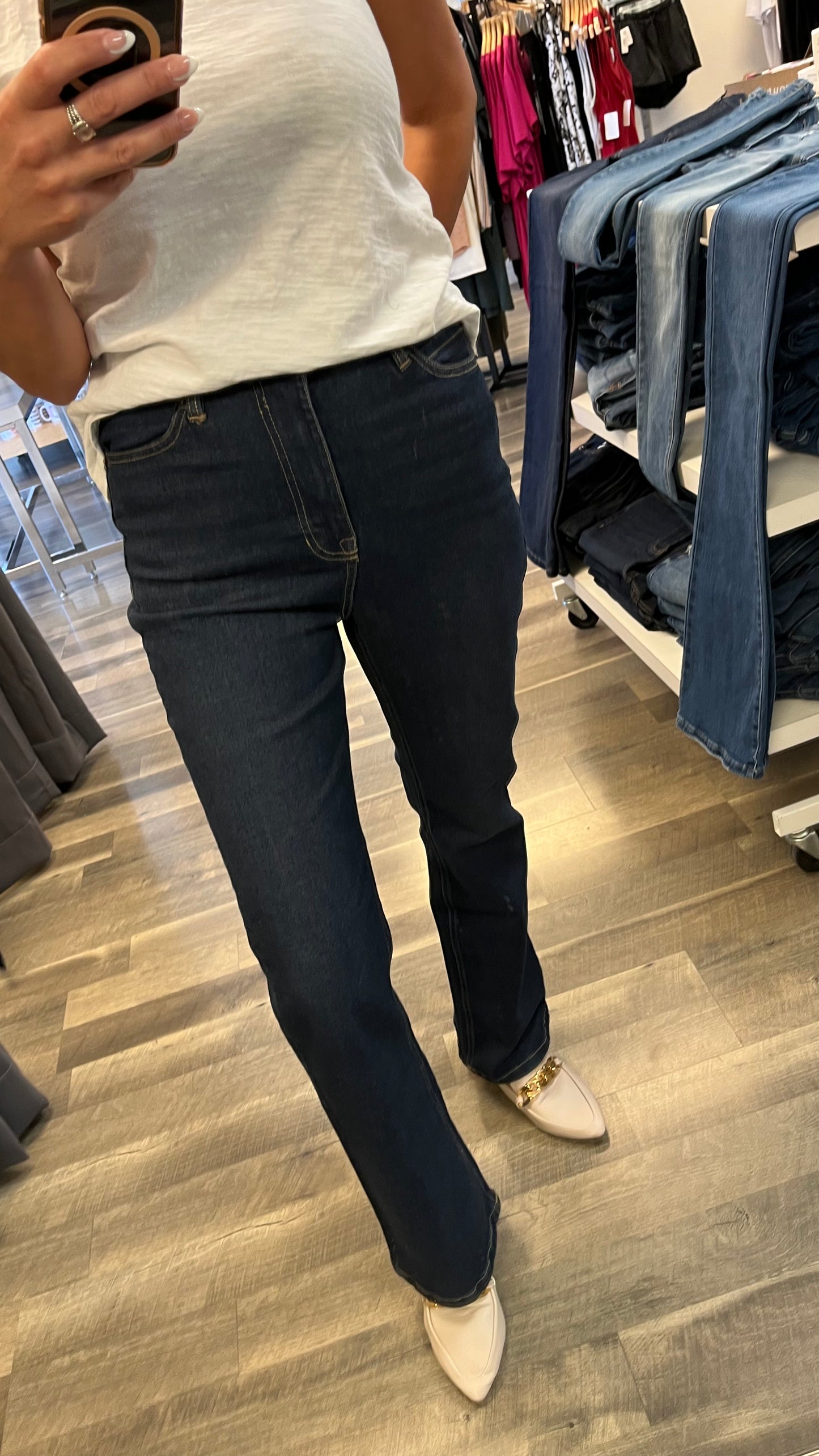 Dex High Rise Flare Jeans