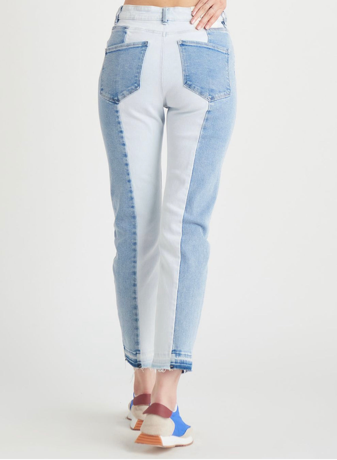 Dex-Colour Block Jeans