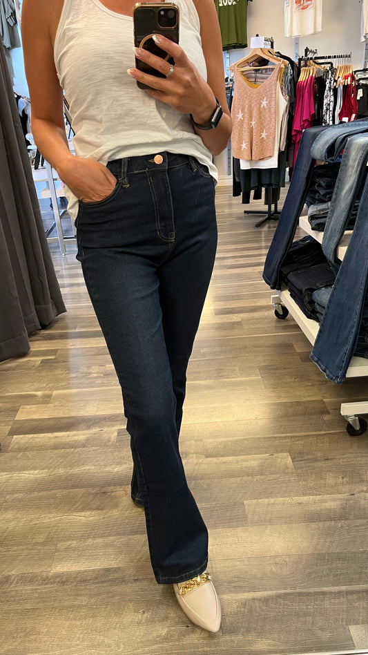 Dex High Rise Flare Jeans