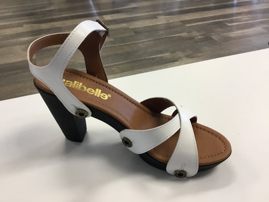 DA10- White Leather Strap