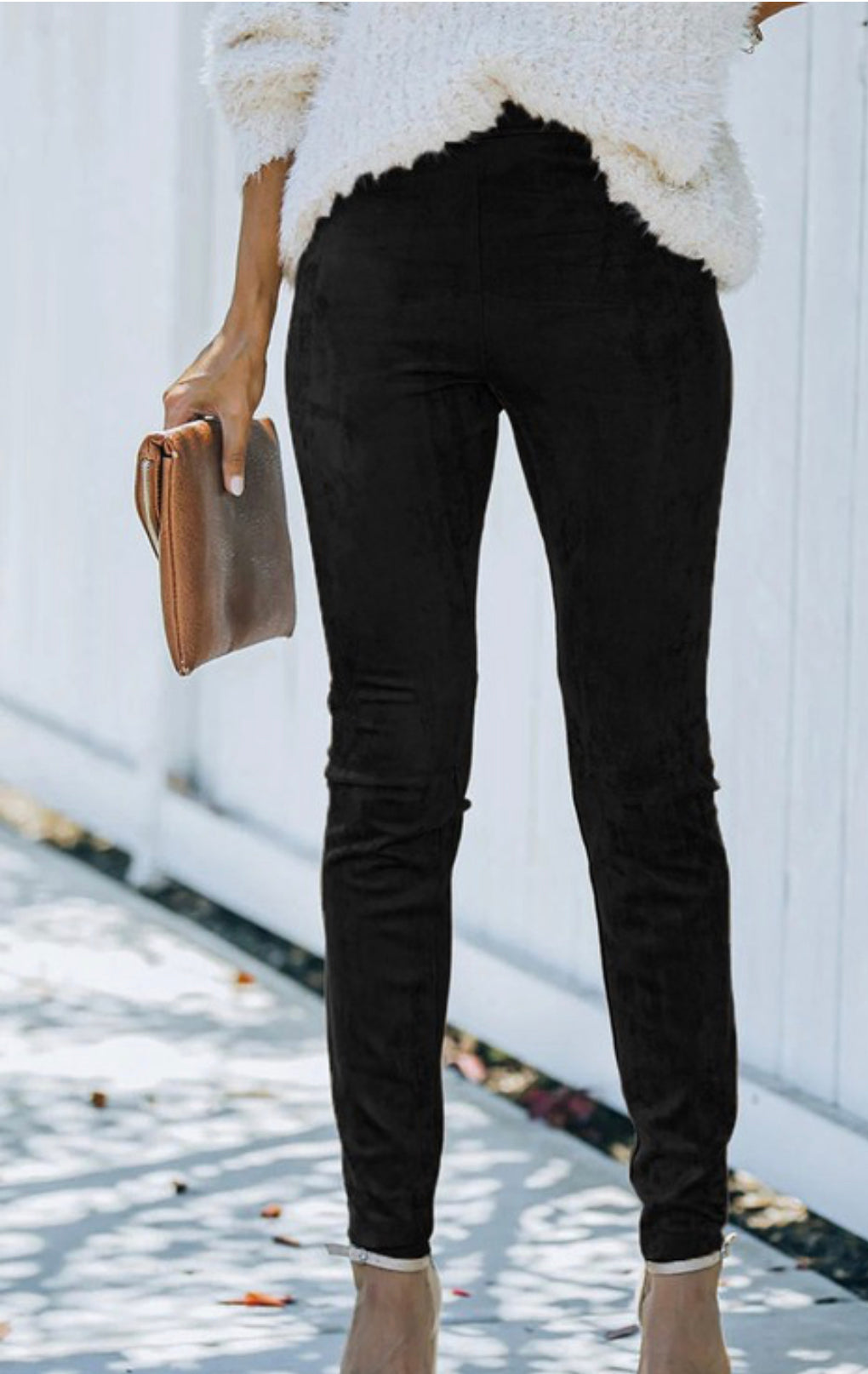 Faux-suede legging, Contemporaine, Shop Women%u2019s Skinny Pants Online  in Canada