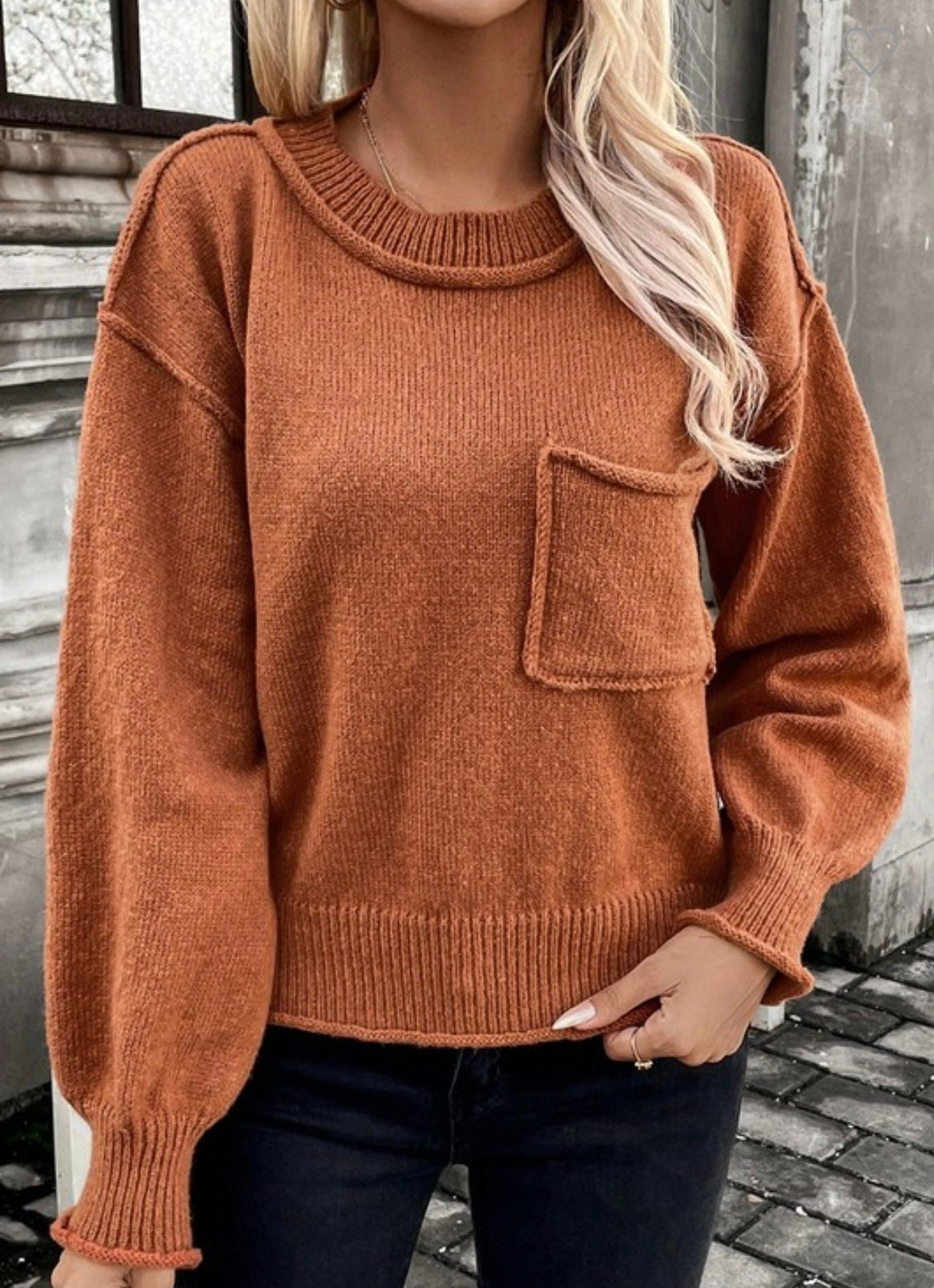 Pocket Patch Sweater