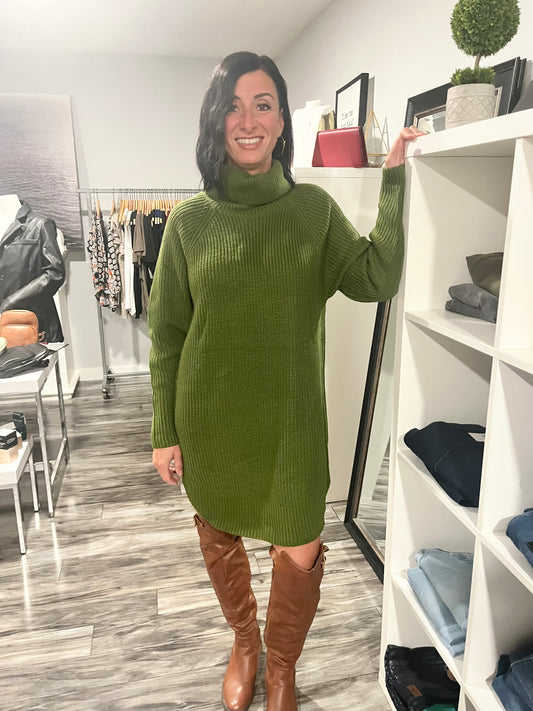 Knit Sweater Dress