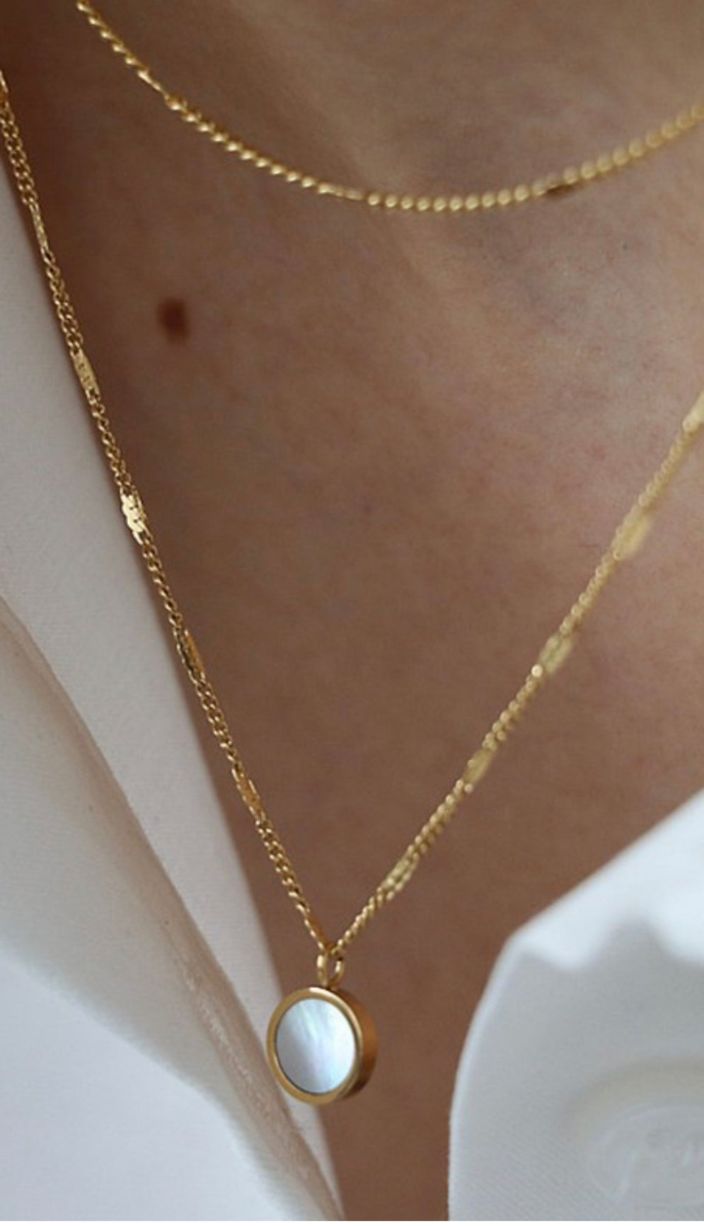 18k Stainless Steel Chain Necklace