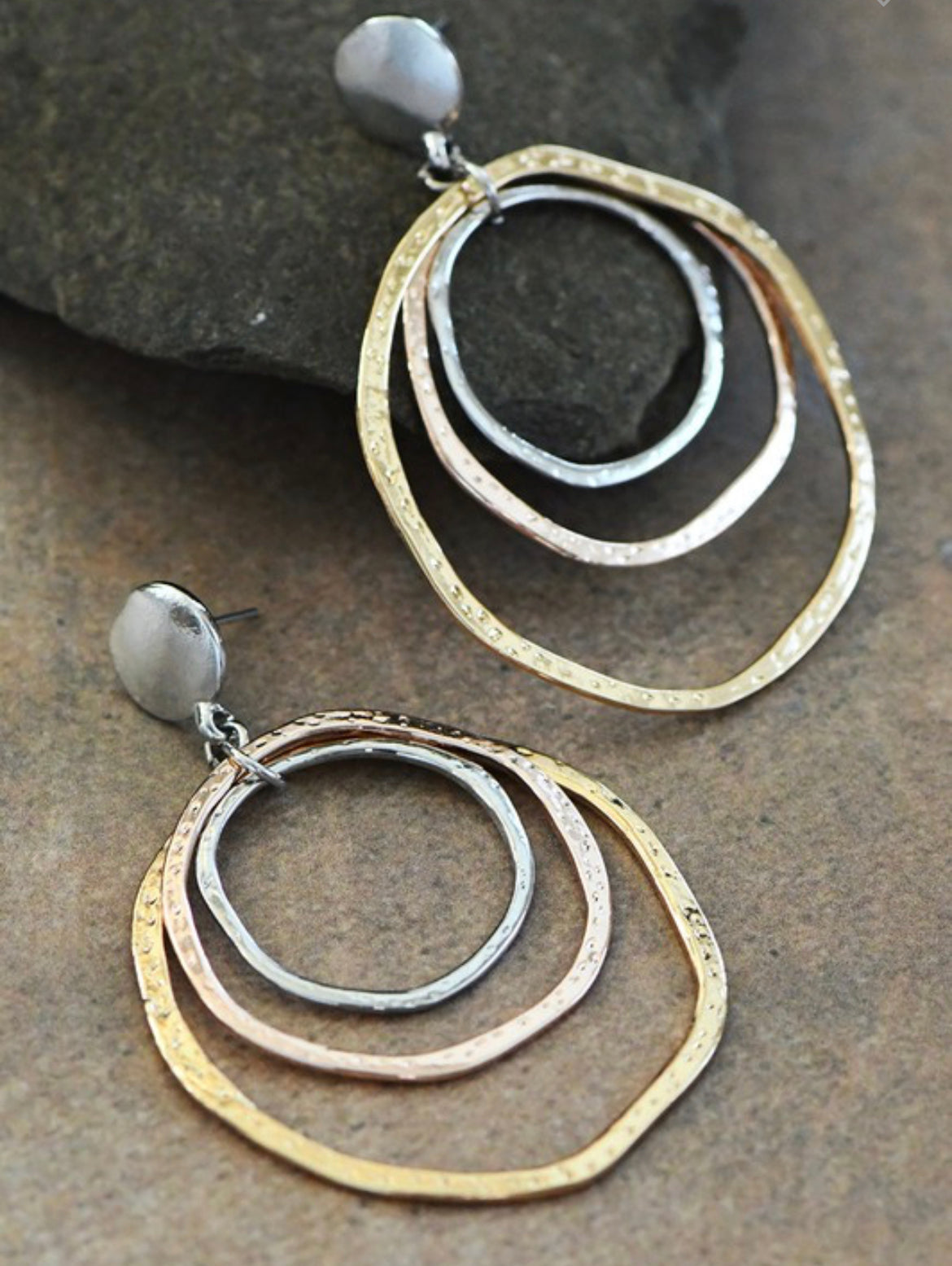 Boho Metal Drop Earrings