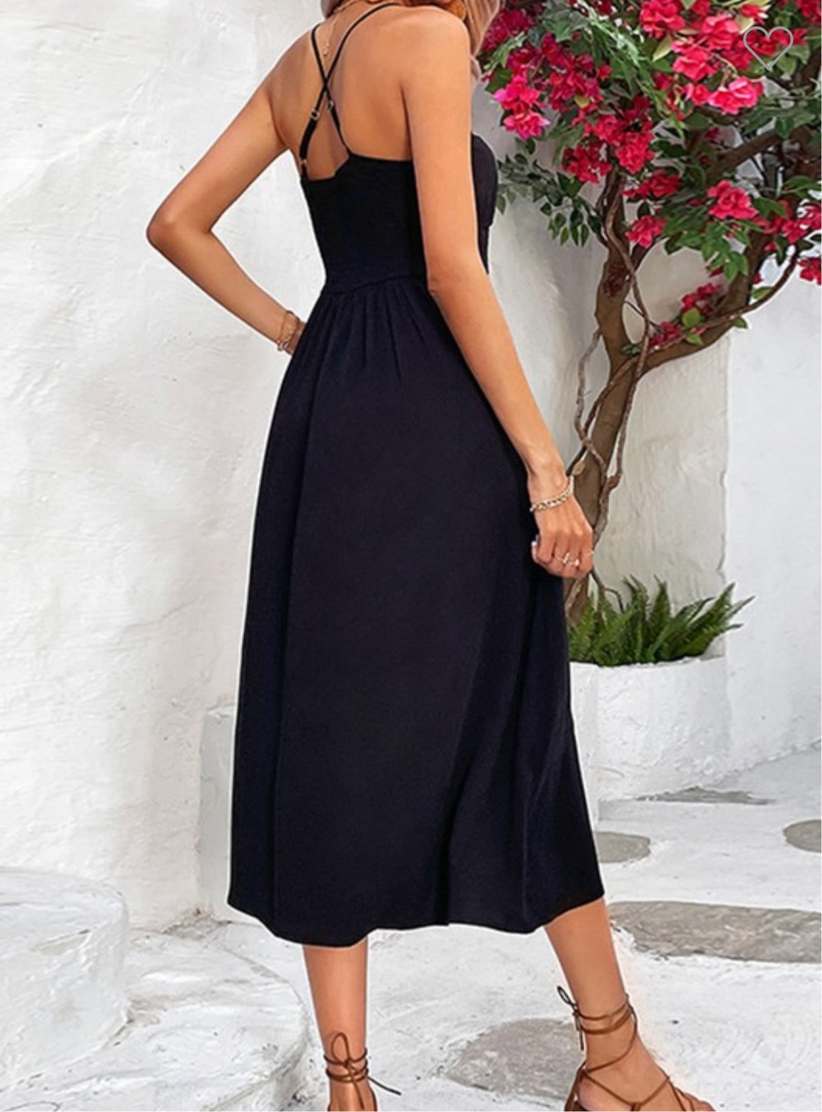 Formal black midi on sale dress