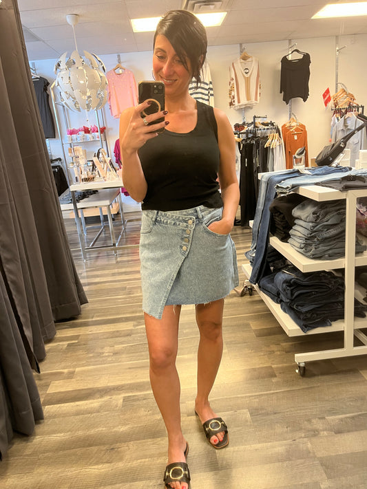 Denim Skirt